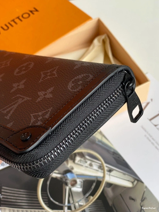 LOUIS TRUNK VUITTON ZIPPY WALLET 0824